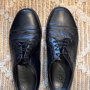 BIRCHBURY                        Elegant Black Leather Men's Oxfords
